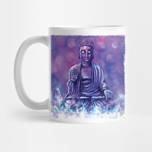 Serenity- Spiritual Buddha - acrylic painting - Meditate your spiritual journey Mug